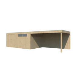 Woodlands Marron Bois massif 26.9m²