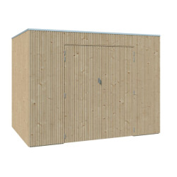Woodlands Marron Bois massif 5.9m²