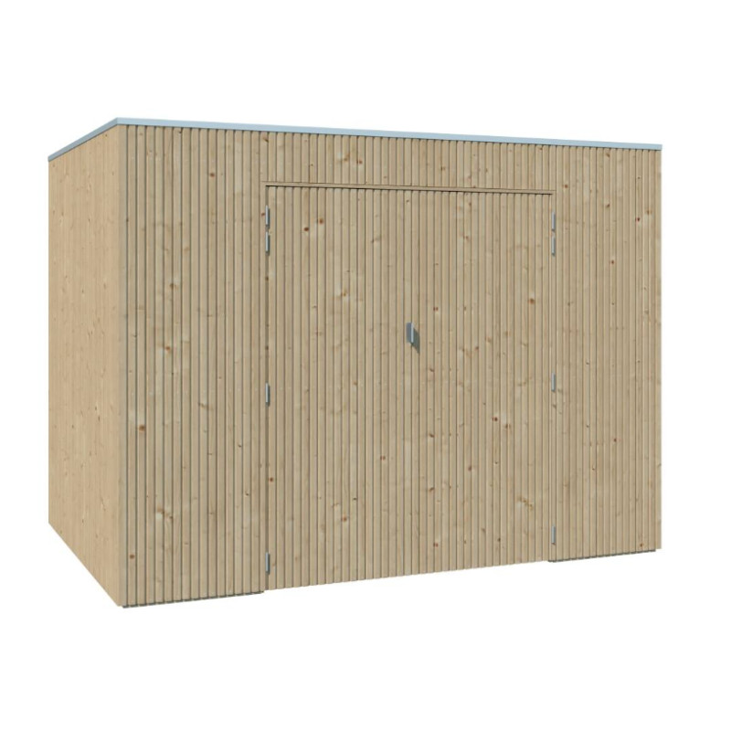 Woodlands Marron Bois massif 5.9m²