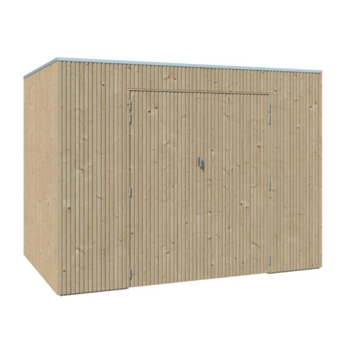 Woodlands Marron Bois massif 5.9m²