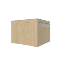 Woodlands Marron Bois massif 8.88m²