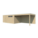 Woodlands Marron Bois massif 26.9m²