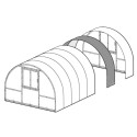 Module d'extension pour serre polycarbonate 300x200 cm - Acier galvanisé - Klasika Greenhouses