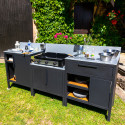 Cuisine extérieure RIVOLI 3 modules - Somagic