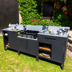 Cuisine extérieure RIVOLI 3 modules - Somagic