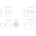 Kamado ICON 2.0 + Support - Monolith BBQ