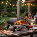 Four à pizza pellets Piana Evo Charbon - Ziipa