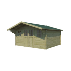 Gardenas Marron Bois massif 16m²