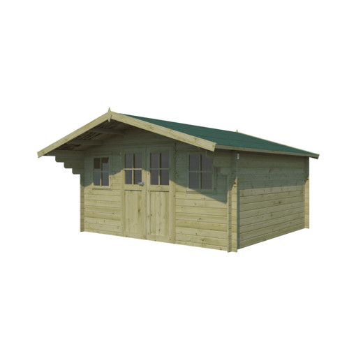 Gardenas Marron Bois massif 16m²
