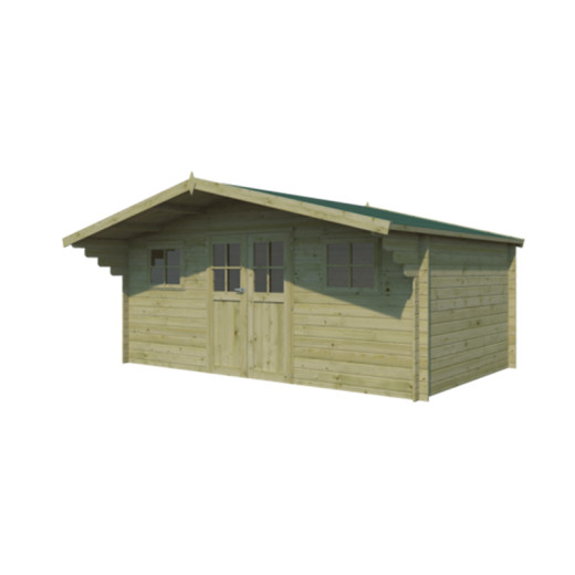Gardenas Marron Bois massif 16.2m²