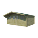 Gardenas Marron Bois massif 19.44m²
