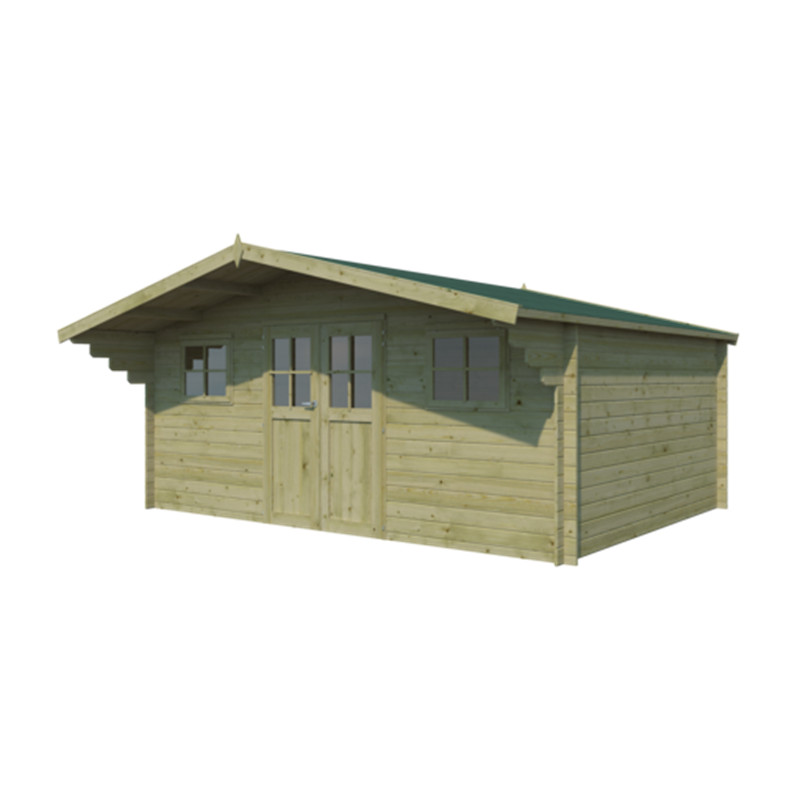 Gardenas Marron Bois massif 19.44m²
