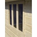 Woodlands Marron Bois massif 23m²
