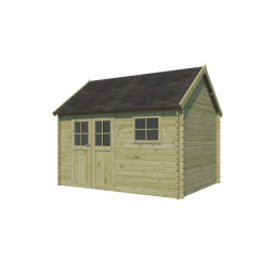 Woodlands Marron Bois massif 11.36m²