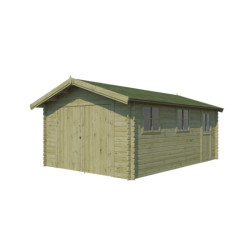 Woodlands Marron Bois massif 21.8m²