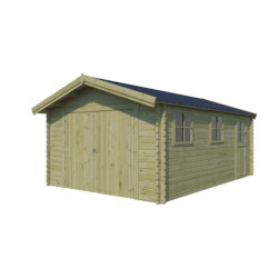Woodlands Marron Bois massif 21.8m²