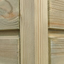 Woodlands Marron Bois massif 12.74m²