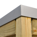 Woodlands Marron Bois massif 26.8m²