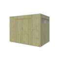 Woodlands Marron Bois massif 5.9m²