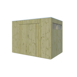 Woodlands Marron Bois massif 5.9m²