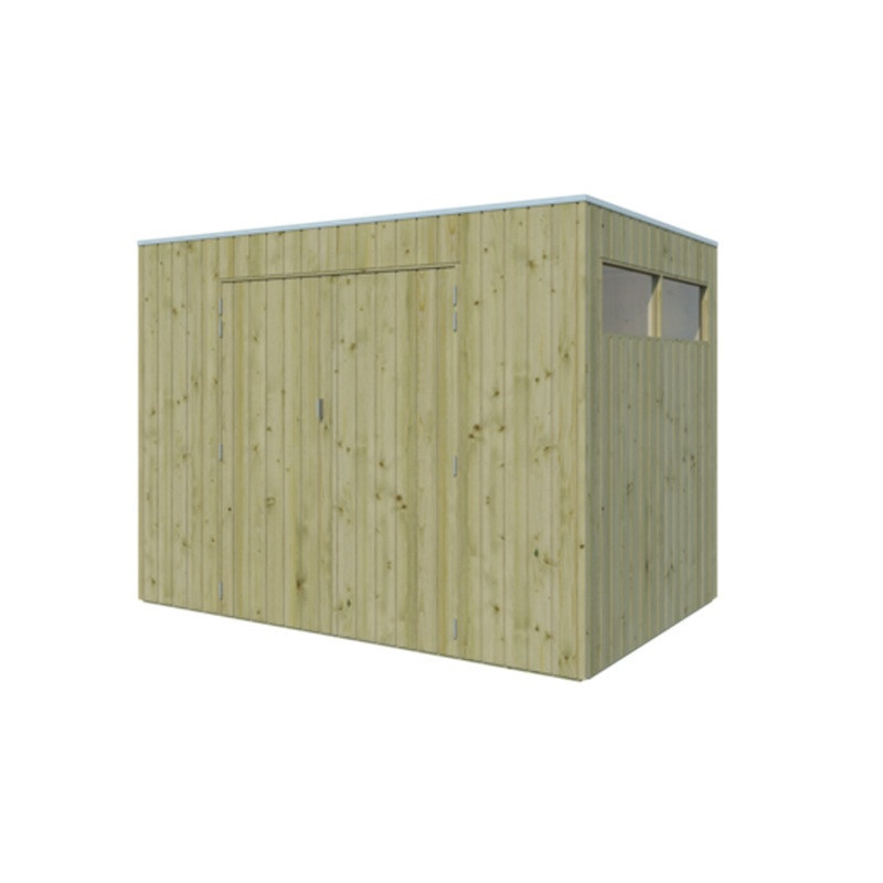 Woodlands Marron Bois massif 5.9m²