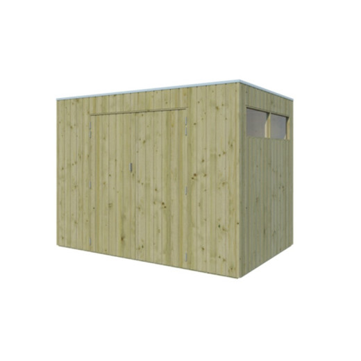 Woodlands Marron Bois massif 5.9m²