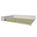 Plancher bois traité pour abri de jardin 11,89m² - Marron - Gardenas
