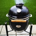 Kamado JUNIOR Pro 2.0 Noir + Chariot - Monolith BBQ