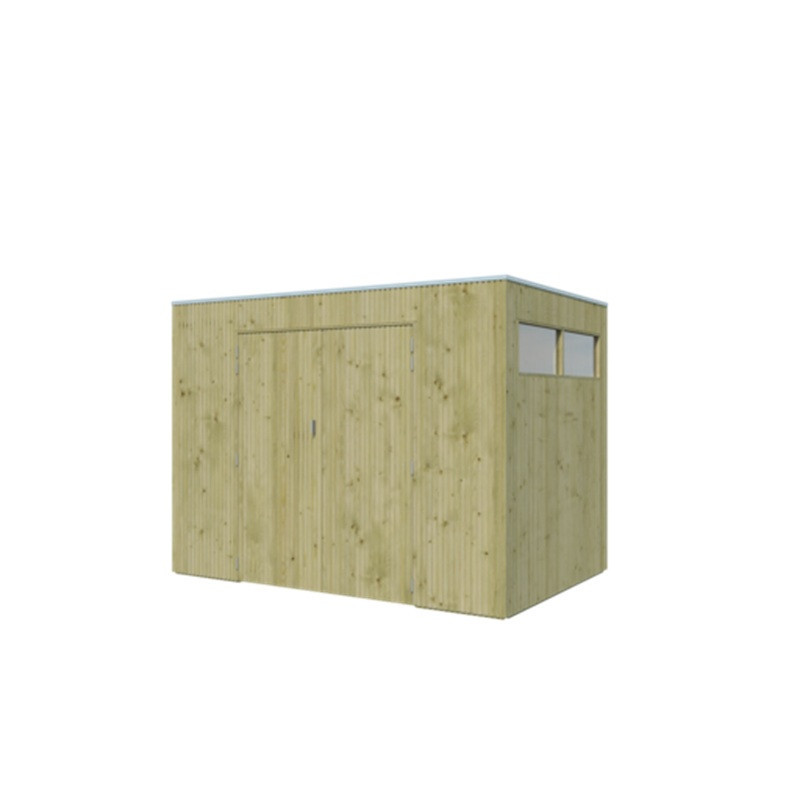 Woodlands Marron Bois massif 5.9m²