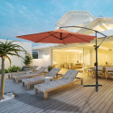 Chalet et Jardin Rouge