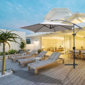Chalet et Jardin Gris