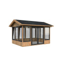 Palmako Marron Bois massif 12.1m²