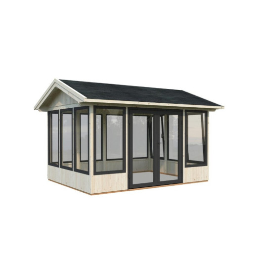 Palmako Marron Bois massif 12.1m²