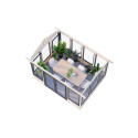 Palmako Marron Bois massif 12.1m²