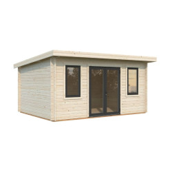 Palmako Marron Bois massif 16.5m²