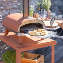 Four à pizza pellets Piana Evo Terracotta - Ziipa