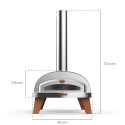 Four à pizza pellets Piana Evo Terracotta - Ziipa