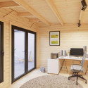 Palmako Marron Bois massif 8.9m²