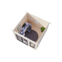 Palmako Blanc Bois massif 8.9m²