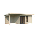 Palmako Marron Bois massif 22.2m²