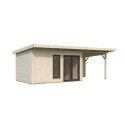 Palmako Marron Bois massif 22.2m²