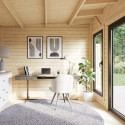 Palmako Marron Bois massif 22.2m²