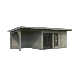 Palmako Gris Bois massif 22.2m²