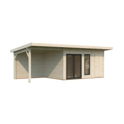 Palmako Marron Bois massif 22.2m²