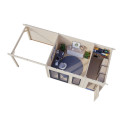 Palmako Blanc Bois massif 22.2m²