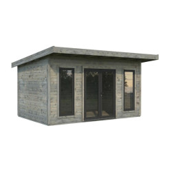 Palmako Gris Bois massif 13.4m²