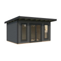 Palmako Gris Bois massif 13.4m²