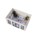 Palmako Gris Bois massif 13.4m²