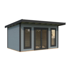Palmako Gris Bois massif 13.4m²
