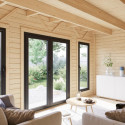Palmako Blanc Bois massif 13.4m²